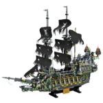 Brickvivid Flying Dutchman Building Set Ghost Pirate Ship Model