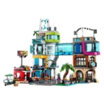 Brickvivid Modular City Set: Large Building Bricks Kit for Detailed Play