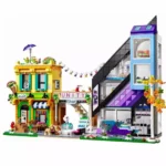 Brickvivid Flower Shop Building Blocks: Creative Downtown Fun for Kids 12+