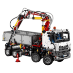 Brickvivid Mercedes Benz Arocs Building Blocks 2-in-1 Crane Truck