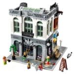 Brickvivid Modular Bank Building Set With Vault 2380pcs