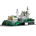 Brickvivid Swan Stone Castle Building Set With 6786 Pieces