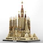 Brickvivid Sagrada Familia Model Kit Large Architecture Building Set